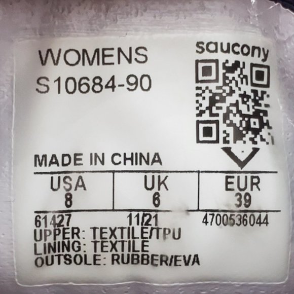 Saucony Guide 15 Women's Running Jacklope, Denim/Aqua S10684-90 - Picture 11 of 11